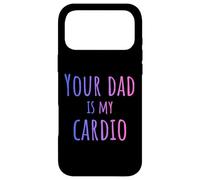 Custodia per iPhone 17 Pro Max Tuo padre è il mio cardio divertente