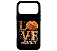 Custodia per iPhone 17 Pro Max Turkey Love Nurses ER RN Thanksgiving Nurse Life