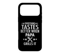 Custodia per iPhone 17 Pro Max Tutto ha un sapore migliore quando papà lo griglia: Papa Barbecue