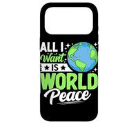 Custodia per iPhone 17 Pro Max Tutto quello che voglio è la pace nel mondo