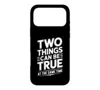 Custodia per iPhone 17 Pro Max Two Things Can Be True At The Same Time Pensieri -
