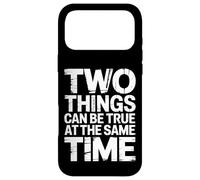 Custodia per iPhone 17 Pro Max Two Things Can Be True At The Same Time Pensieri -