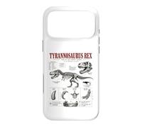 Custodia per iPhone 17 Pro Max Tyrannosaurus Rex Fossil Guide Museo Anatomia Arte