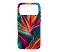 Custodia per iPhone 17 Pro Max Uccello del Paradiso Bloom Island Arte botanica