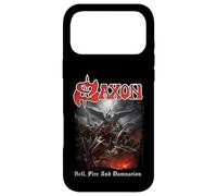 Custodia per iPhone 17 Pro Max Ufficiale Saxon Hell Fire Heavy Metal band