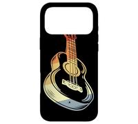 Custodia per iPhone 17 Pro Max Ukulele disegno look vintage Lezioni di musica