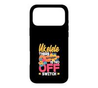 Custodia per iPhone 17 Pro Max Ukulele Non C'è Interruttore Off Divertente Lettore Musicale Hawaiano