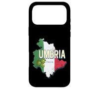 Custodia per iPhone 17 Pro Max Umbria Italia Regione retrò Mappa Vintage Souvenir