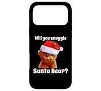 Custodia per iPhone 17 Pro Max Umorismo natalizio Will You Snuggle Christmas Bear
