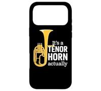Custodia per iPhone 17 Pro Max Umorismo o Scherzo Divertente di Corno Tenore in Brass Band