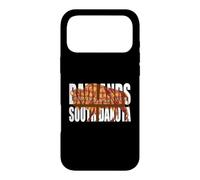 Custodia per iPhone 17 Pro Max Un bisonte in Badlands South Dakota Colorato Formazioni rocciose