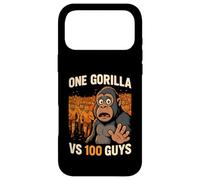 Custodia per iPhone 17 Pro Max Un Gorilla Vs 100 Ragazzi Cento Uomini Meme
