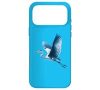 Custodia per iPhone 17 Pro Max Un maestoso airone azzurro in volo - Design artistico