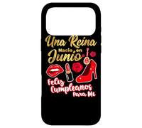 Custodia per iPhone 17 Pro Max Una Reina Nacio En Junio Cumpleaños Giugno Compleanno Regina