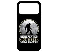 Custodia per iPhone 17 Pro Max Undefeated Bigfoot Retro Vintage Sasquatch Men Women Funny