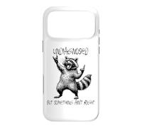 Custodia per iPhone 17 Pro Max Undiagnosed But Something Ain't Right Funny Raccoon Feral