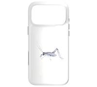 Custodia per iPhone 17 Pro Max Unico steampunk bug cricket collage arte per la natura degli insetti