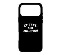 Custodia per iPhone 17 Pro Max Uniformi Jiu Jitsu / 'Coffee And Jiu Jitsu' Detto divertente