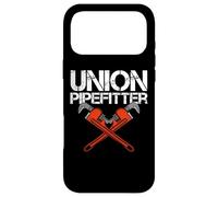 Custodia per iPhone 17 Pro Max Union Pipefitter idraulico Viaggio Steamfitter