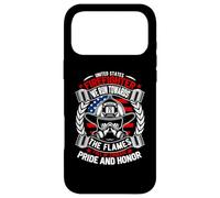 Custodia per iPhone 17 Pro Max United States Firefighter We Run Towards The Flames