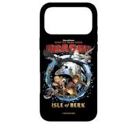 Custodia per iPhone 17 Pro Max Universal Epic Universe Isle of Berk Dragons Portal Opening