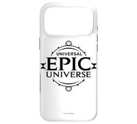 Custodia per iPhone 17 Pro Max Universal Epic Universe Minimalist Logo Black