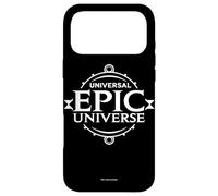 Custodia per iPhone 17 Pro Max Universal Epic Universe Minimalist Logo White