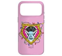 Custodia per iPhone 17 Pro Max Universal Monsters Bride of Frankenstein Christmas Lights