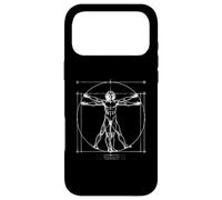 Custodia per iPhone 17 Pro Max Uomo Vitruviano Leonardo da Vinci Anatomia Umana Art Design