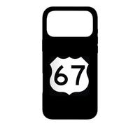 Custodia per iPhone 17 Pro Max US Route 67 segno