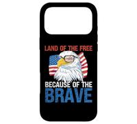 Custodia per iPhone 17 Pro Max USA Eagle Land of the Free Because of the Brave 4 luglio