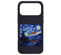 Custodia per iPhone 17 Pro Max Van Gogh Notte stellata San Nicola a St. Remy