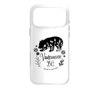 Custodia per iPhone 17 Pro Max Vancouver BC Bear & Flowers Nature At Your Door Design