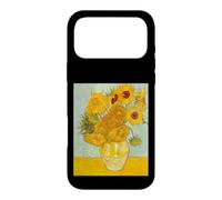 Custodia per iPhone 17 Pro Max Vaso con 12 girasoli Art Gogh Van Vintage Painting Master