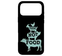 Custodia per iPhone 17 Pro Max Vegan "Amici e non cibo"