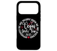 Custodia per iPhone 17 Pro Max Vegas Girls Trip 2025 Crew We're Trouble When We're Together