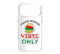 Custodia per iPhone 17 Pro Max Veggie Burger Vibes Solo Divertente BBQ Cookout Cucina Vegetariana