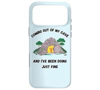 Custodia per iPhone 17 Pro Max Venendo fuori dalla mia caverna e sto facendo solo belle canzoni