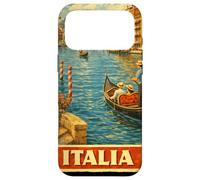 Custodia per iPhone 17 Pro Max Venezia Italia Viaggi Vintage Venezia Canal Gondola Art