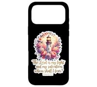 Custodia per iPhone 17 Pro Max Versetto della donna cristiana Il Signore è la mia luce e la mia salvezza