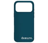 Custodia per iPhone 17 Pro Max Very Demure Very Mindful Meme ironico