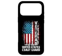 Custodia per iPhone 17 Pro Max Veteran Of The United States Coast Guard American Flag
