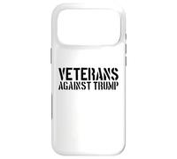 Custodia per iPhone 17 Pro Max Veterani contro Trump Veterani Anti-Trump contro Trump