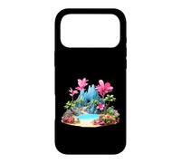 Custodia per iPhone 17 Pro Max Vibrante Isola Tropicale Paradiso Laguna Scena