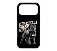 Custodia per iPhone 17 Pro Max Vieni a scherzare con me, ti presento il mio Cane Corso