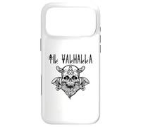 Custodia per iPhone 17 Pro Max Viking Skull Til Valhalla Norse Mythology Warrior