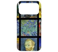Custodia per iPhone 17 Pro Max Vincent van Gogh Dipinti Famosi Girasoli Notte Stellata