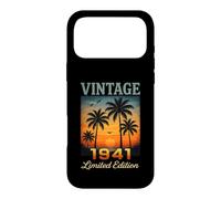 Custodia per iPhone 17 Pro Max Vintage 1941 Edizione Limitata Retro Palma 85 Anni Compleanno