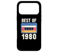 Custodia per iPhone 17 Pro Max Vintage 1980's Kid Retro Born In the 1980 Cassette