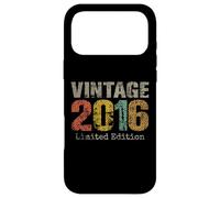 Custodia per iPhone 17 Pro Max Vintage 2016 Edizione Limitata 9° Compleanno Regali 9 Anni